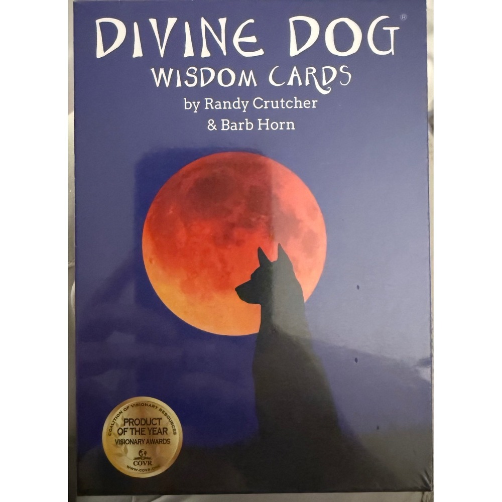 Divine Dog Wisdom Cards Randy Crutcher Barb Horn 63 Card Oracle Deck New Sealed